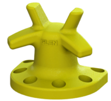 Bollards chinois à Peschadoires