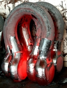 Manilles forgées à Peschadoires